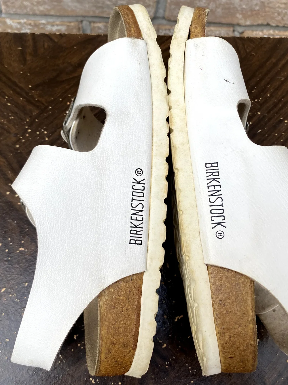 Birkenstock Milano White Kids Three-Strap Sandal In White 35/4 Pre-owned